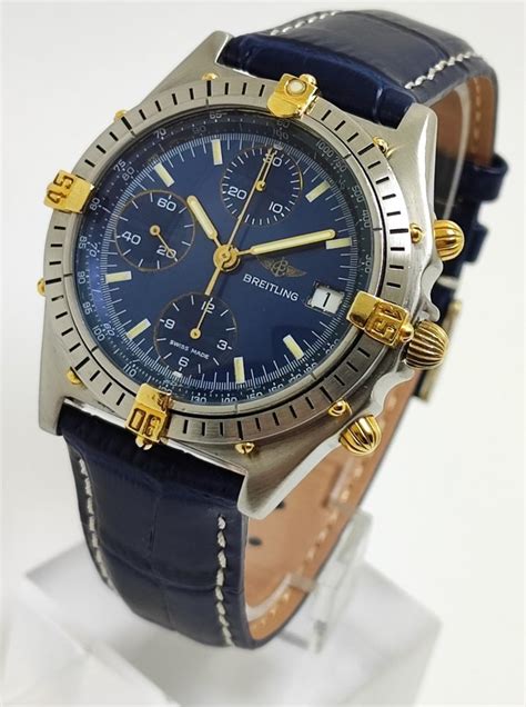 old breitling chronomat blue|Breitling Chronomat 81950.